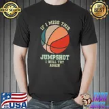 vintage if i miss this jumpshot i will try again - funny Essential T-Shirt