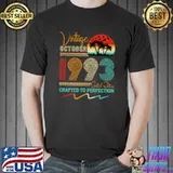 Vintage October 1993 Limited Edition Crafted To Perfection Beach Sunset T-Shirt