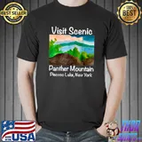 Visit Scenic Panther Mountain Pisceco Lake New York T-Shirt