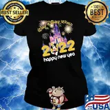 Walt Disney World 2022 Happy New Year Shirt Ladies tee