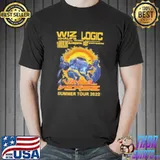Wiz khalifa and logic vinyl verse tour 2022 classic shirt
