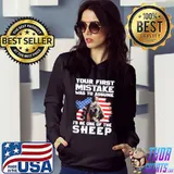 Your First Mistake Was To Assume I'd Be One The Sleep America Flag Shirt Hoodie
