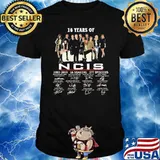 16 years of Ncis 16 seasons thank for memories signatures shirt