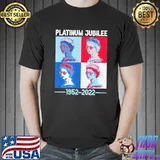 19522022 platinum jubilee ‘s crown british monarch rip queen elizabeth iI classic shirt