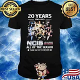 20 years ncis all of the season thank for memories shirt
