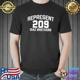 209 represent diaz brothers classic shirt