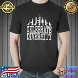 2nd Amendment Celebrate Diversity Veterans Military Green Guns T-Shirt