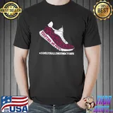 35 Mile Challenge October Fight Breast Cancer Awareness Shoes Sport T-Shirt