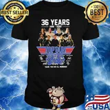 36 Years 1986 2022 Top Gun Thank You For All Memories Shirt