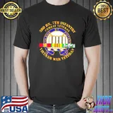 3rd bn 7th infantry Vietnam vet veteran dad classicshirt