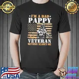 A dad veteran nothing scares me my dad is a veteran shirt