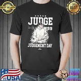 Aaron judge judgement day new york mlb baseball player aaron judge shirt