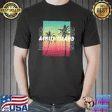 Achill Island beach fun palm tree vintage T-Shirt