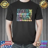 Advocate love support accept be kind autism awareness classic shirt