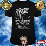 Aerosmith 52nd anniversary dream until your dream come true signatures shirt