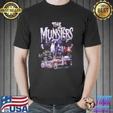 Aesthetic design the munsters retro classic shirt