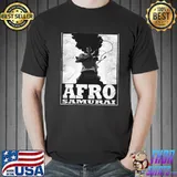 Afro anime ninja classic shirt