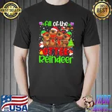 All of the otter reindeer christmas classic shirt