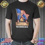 American flag Donald Trump 2024 take America back election shirt