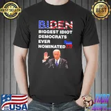 AntI Joe Biden 2020 gaffe sleepy president Trump 2024 shirt