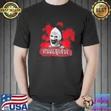 Art clown retro vintage halloween terrifier 2 shirt
