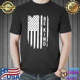 Be kind American flag stop bullying unity day orange kids antI bullying classic shirt