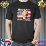Biden halloween Biden dazed merry 4th of you know the thing shirt