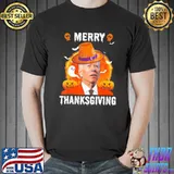 Biden halloween funny Joe Biden confused merry thanksgiving for halloween classic shirt