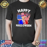 Biden halloween happy halloween sarcastic confused fun Joe Biden shirt