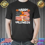 Biden halloween Joe Biden us flag happy halloween shirt