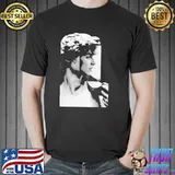Blach and white statut of david saint timothee chalamet classic shirt