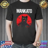 Black Cat Mankato Blood Moon Monster T-Shirt