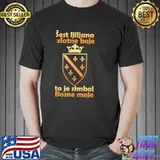 Bosna bosnia and herzegovina flag balkan bosanac shirt