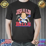 Buffalo Bills cartoon signature josh allen classic shirt