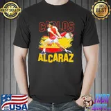 Carlos alcaraz vintage bootleg 90s shirt