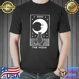 Cat And Moon Occult Goth Halloween Gothic T-Shirt