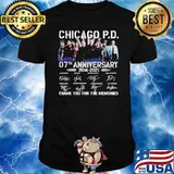 Chicago P.D 07th Anniversary 2014 2021 Thank You for The Memories Shirt