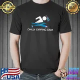 Chilly dipping diva cold water swimming is life for wild swimmers caroline laursen T-Shirt