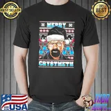 Christmas ugly walter white breaking bad graphic classic shirt