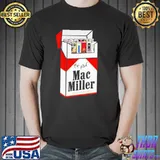 Cigarette pack discography mac miller classic shirt