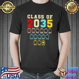 Class Of 2035 Kindergarten Pre-K Graduation Grow With Me Colors T-Shirt