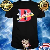 Cleveland buckeyes logo classci shirt