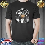 Coffee Smells Like Magic And Fairy Tales Drinking Espresso Caffeine Coffee T-Shirt