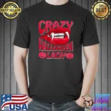 Crazy Halloween Lady Vampire Fangs Lips Fangs T-Shirt