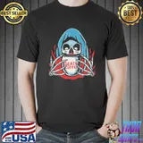 Cute halloween grim reaper holding of death coffee shirt