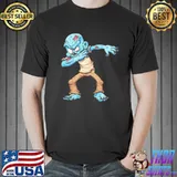Dabbing zombie apocalypse dab dance halloween shirt