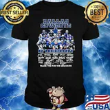 Dallas Cowboys 62nd Anniversary Thank You For The memories Shirt