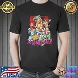 Digiman moster halloween spooky illustratio classic shirt