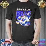 Disney mickey mouse and friends Buffalo Bills classic shirt
