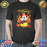 Disney thanksgiving happy thanksgiving mickey mouse classic shirt